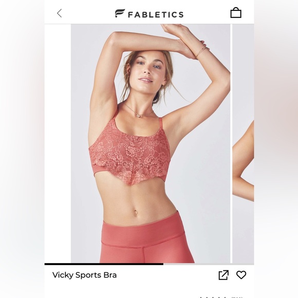 Fabletics Vicky Sports Bra - Picture 4 of 6